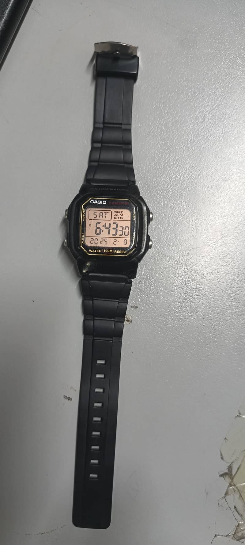 Casio digital watch 0