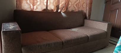 rough condition sofa set