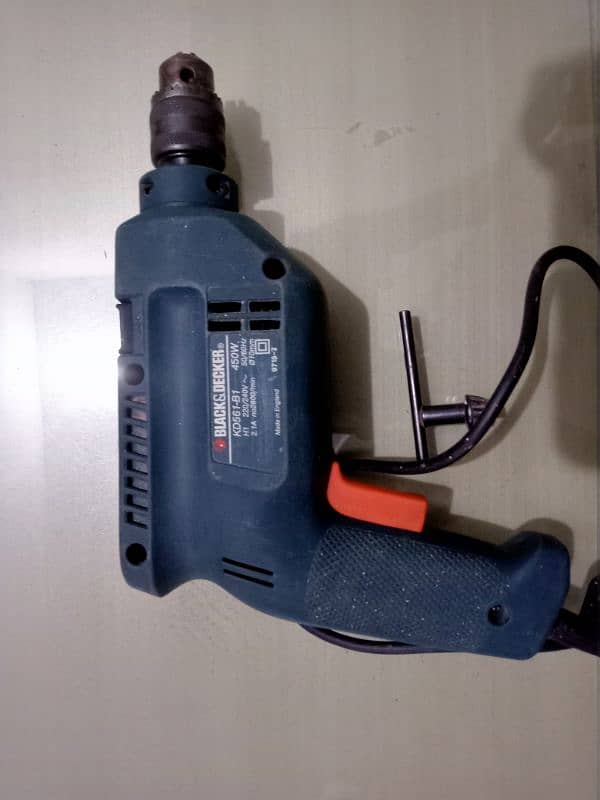 Used Black & Decker Drill Machine – Two-Way Rotation 0