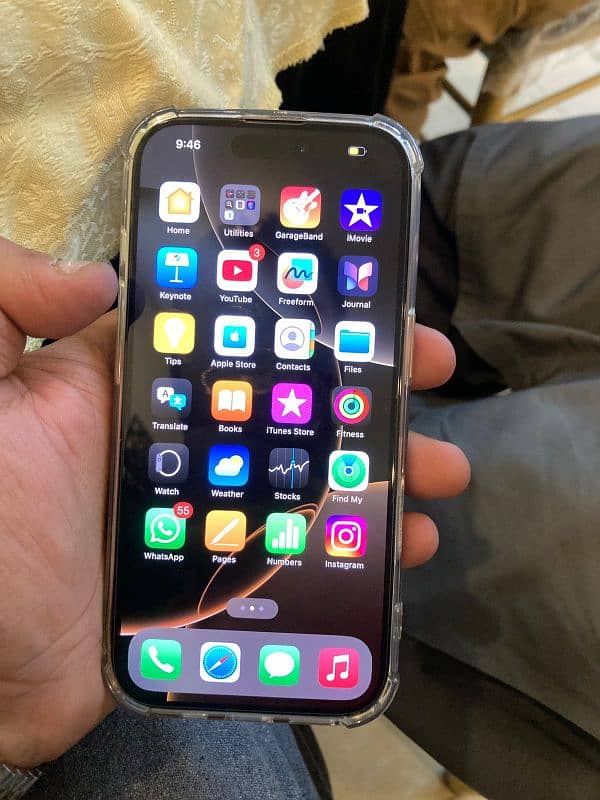 iphone 16 pro JV 128GB with box 1