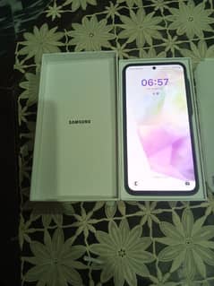 Samsung A35  5G  8GB 256GB only Box open  PTA official approved