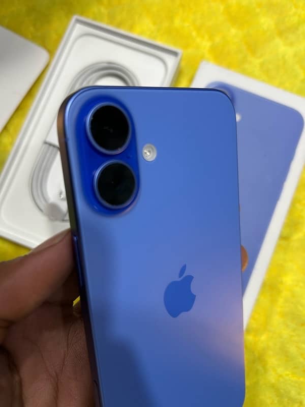 16 puls 128gb non pta blue colour 0