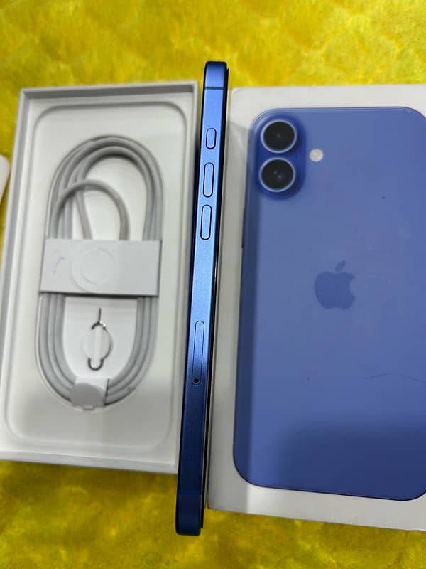 16 puls 128gb non pta blue colour 5