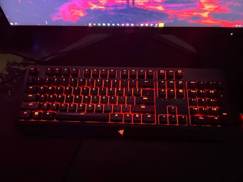 Razer Black Widow Mechanical Keyboard 0