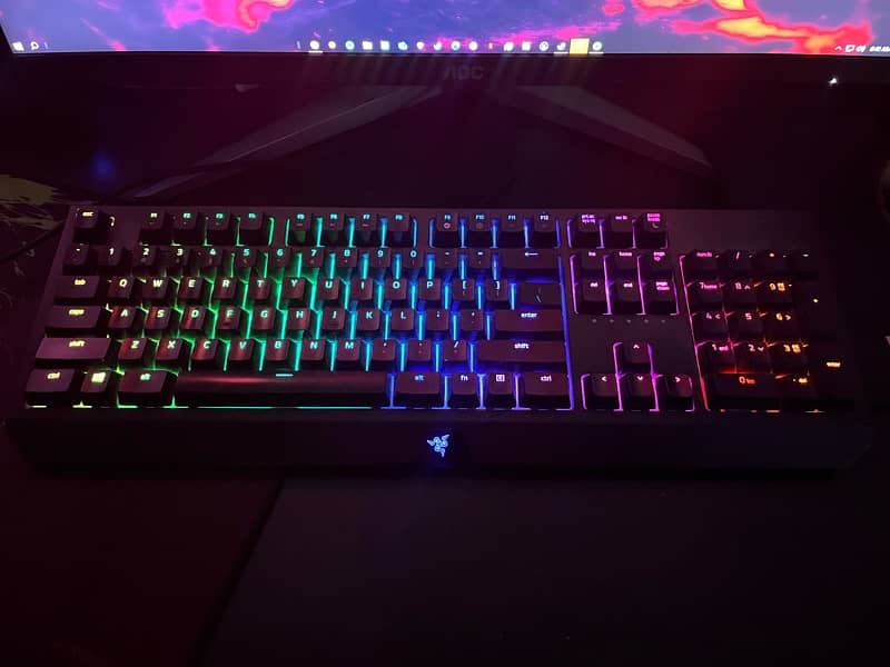 Razer Black Widow Mechanical Keyboard 1