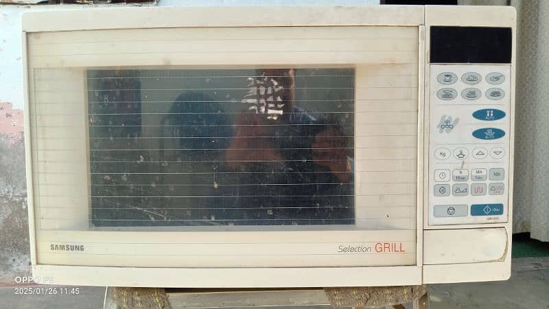 Samsung microwave grilling oven 1