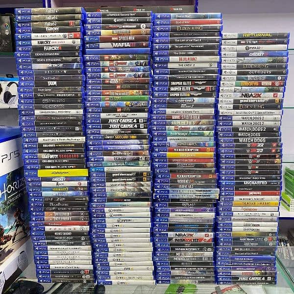 PS4 used Games 0