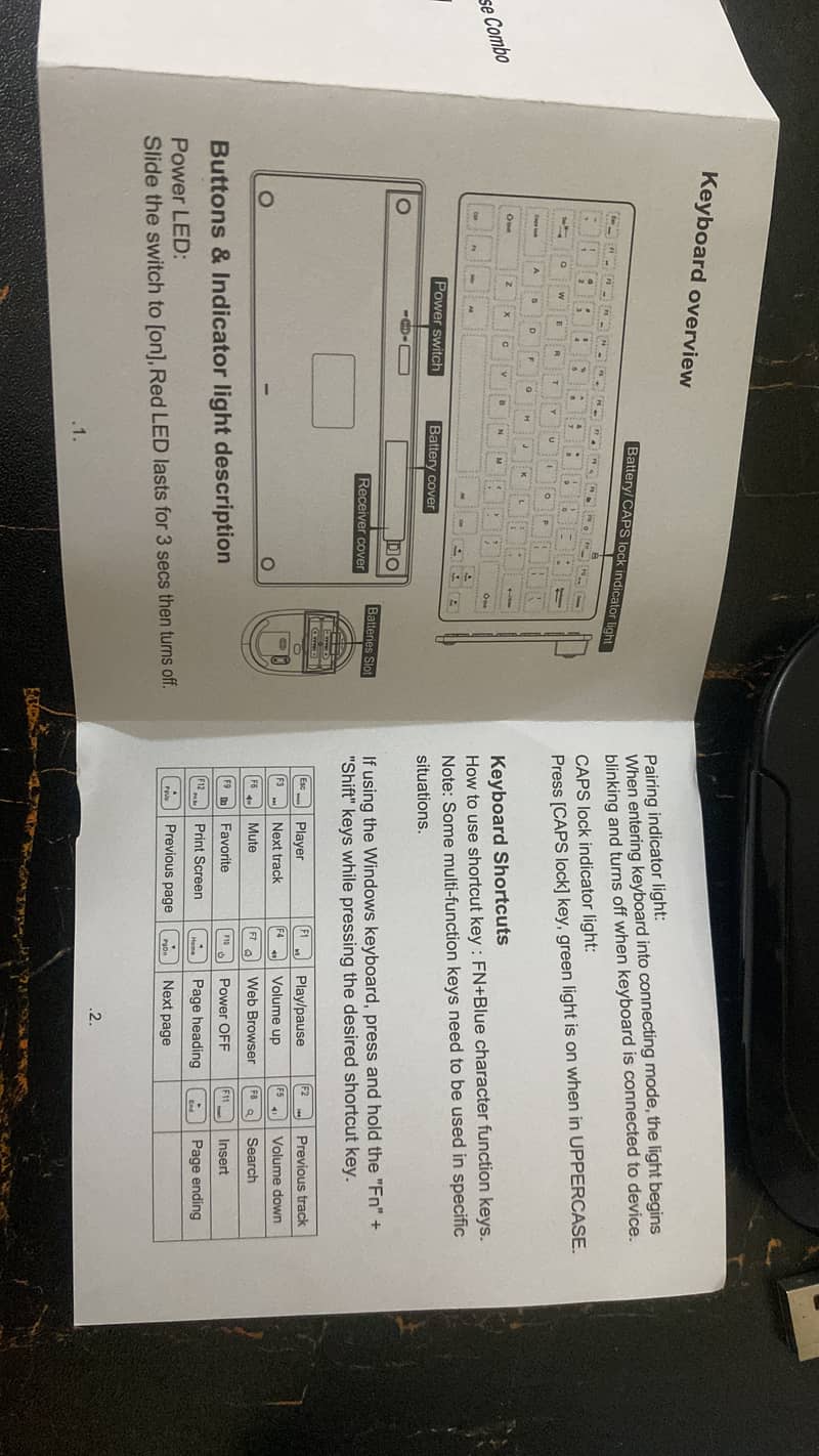 Wireless Keyboard and Mouse (10/10) 2