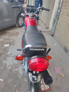 Honda CG 125 2024 Red 10/10 Condition