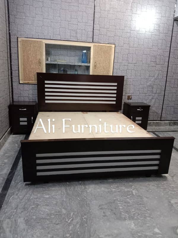 Latest wooden bed/King bed/Double bed. 9