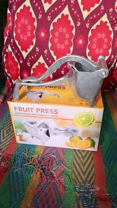 manual fruit press