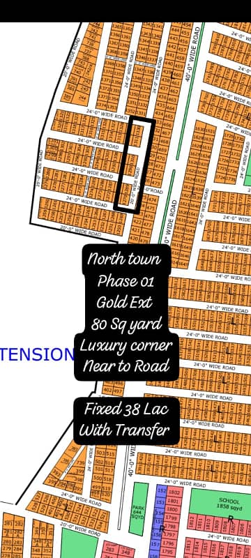 Gold Ext Block North Town Residency Phase 01 0