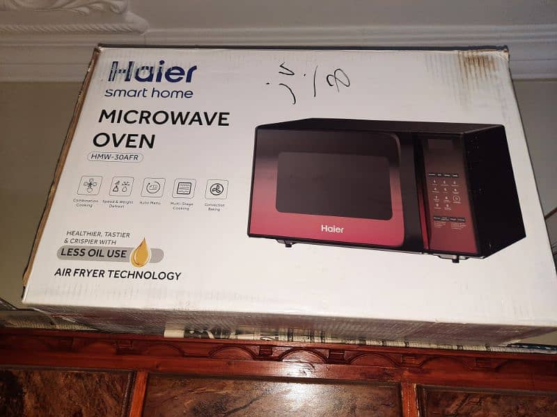 I am selling my 4in1 haier oven with box 30 litre 0