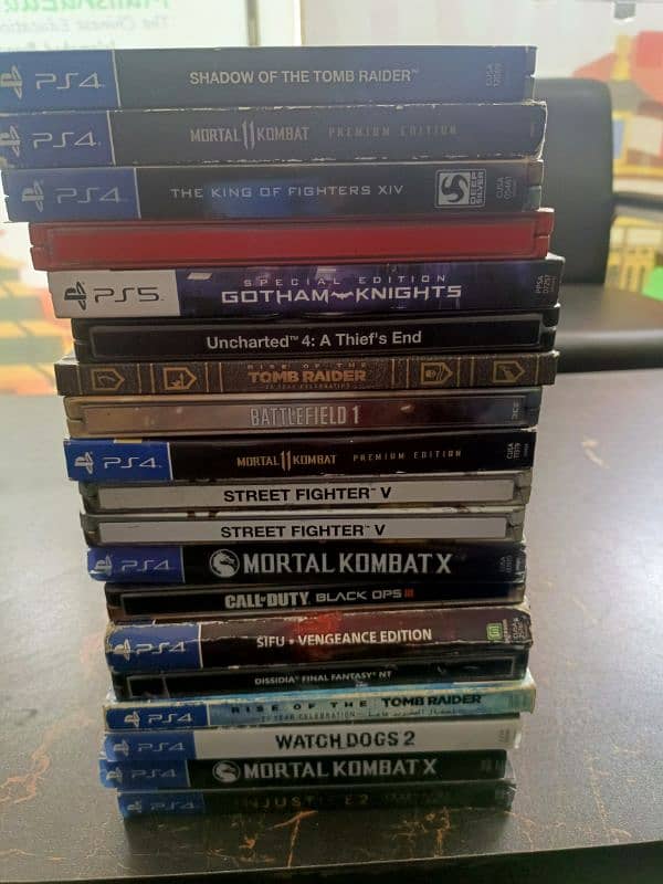 PlayStation 4 steelbooks used ps4 game 1