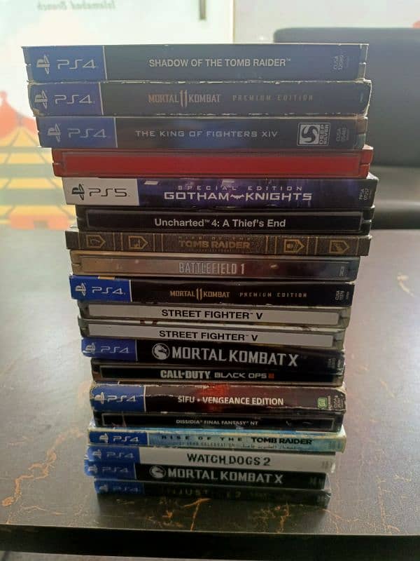 PlayStation 4 steelbooks used ps4 game 2