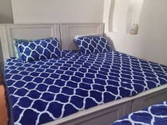 New single beds with mattress for sale contact on number 03338355581