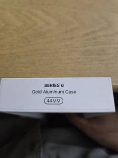 Apple watch series 6 gold alimunium case 44mm