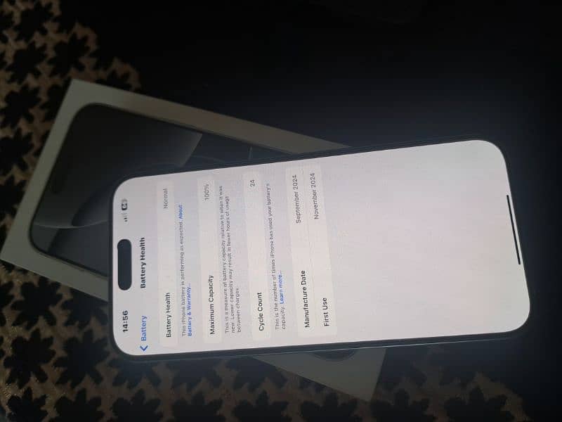 Iphone 16 pro max 256gb dual physical 3