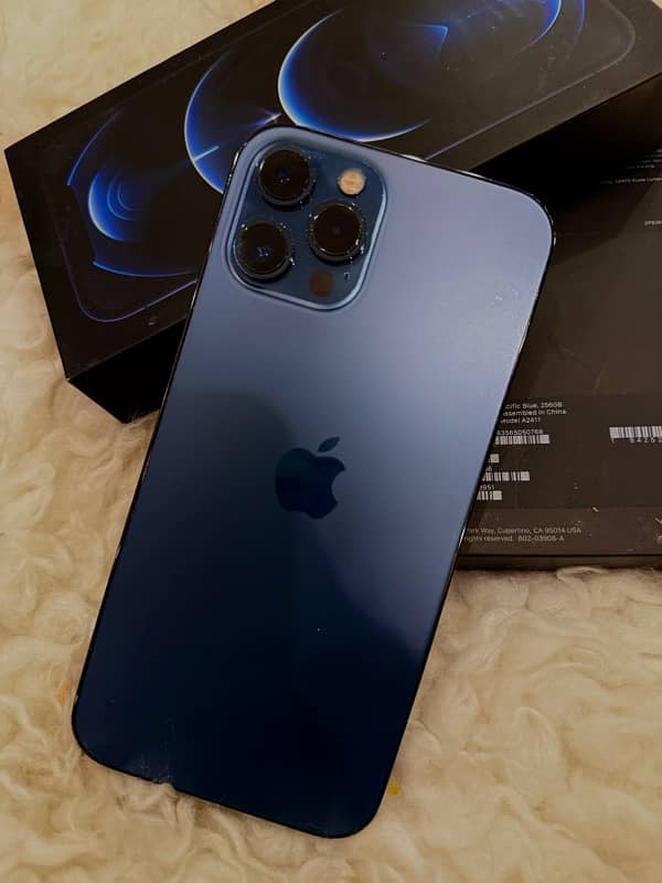 12 pro max pta approved 256gb pacific blue 1