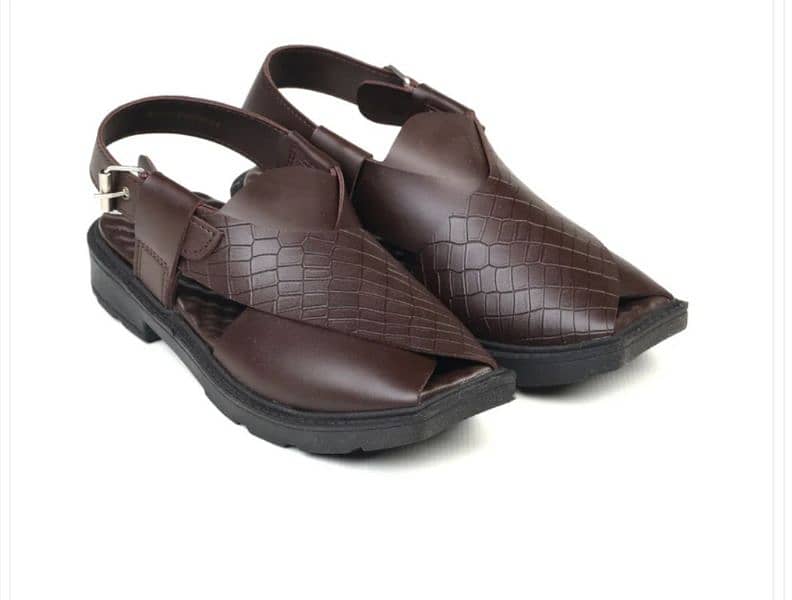 Peshawari Sandal Brown colour 0