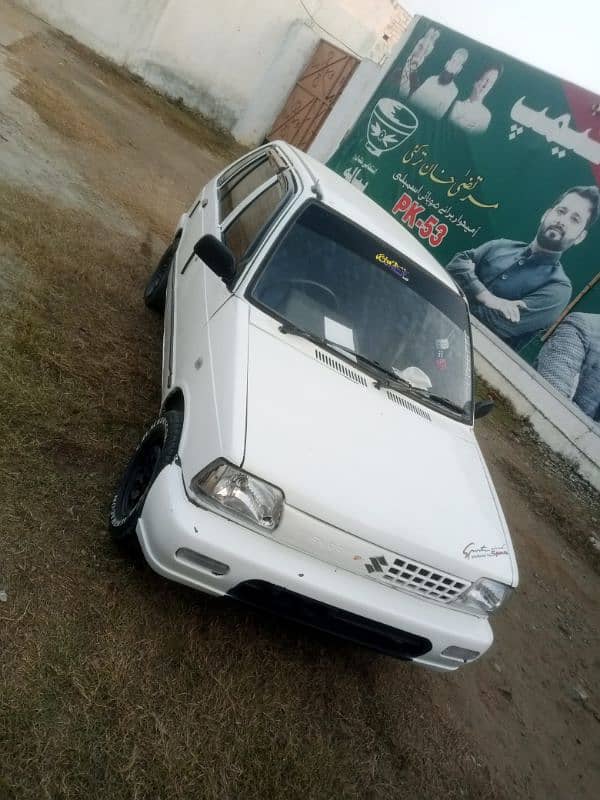 Mehran 91 model Islamabad nmber  sada copy engine good tyre 3