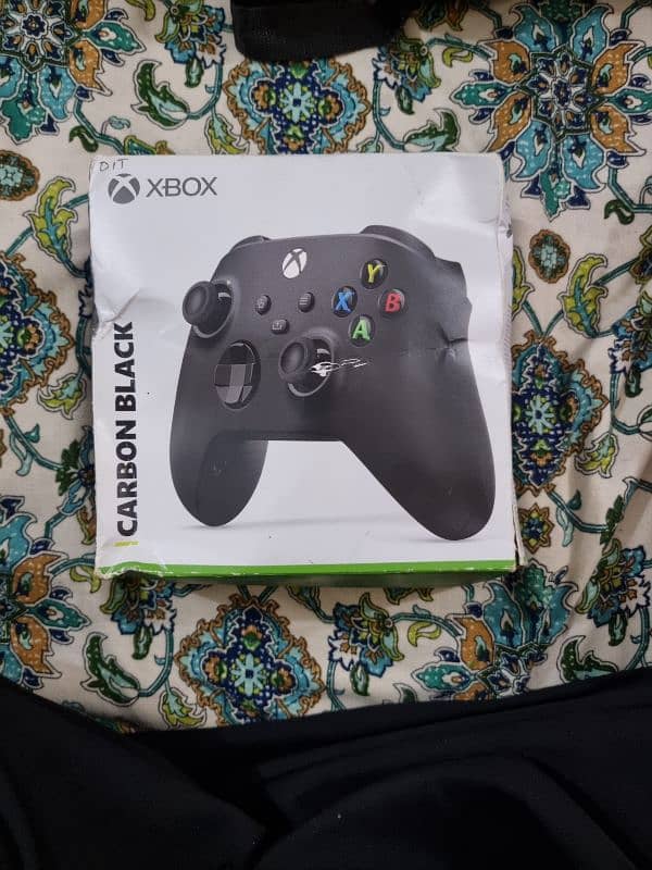 Xbox Carbon Black Controller 1