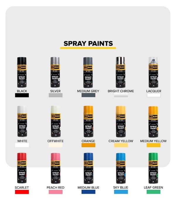 Spray Paint - Mubah Imported 4