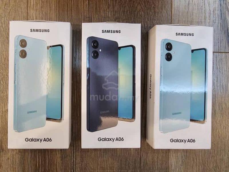 New Box Pack Samsung A06 Cash on delivery payment and Free deliver 1