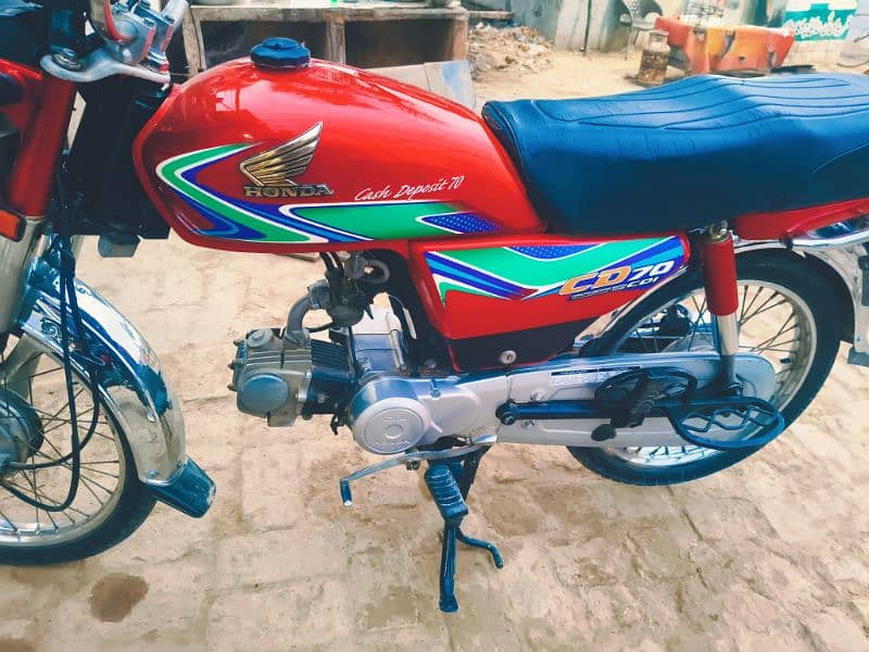 Honda CD70 2018/20 Sahiwal Number Lush Condition 1