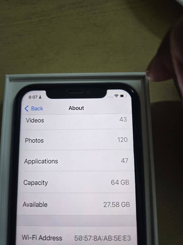 iphone 11 64 gb just like use in usa pta not approved single sim 6