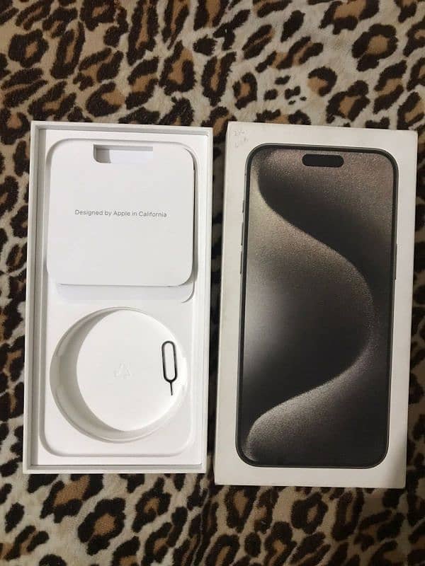 IPHONE 15 Pro Max 256gb Dual Sim Pta Approved 9