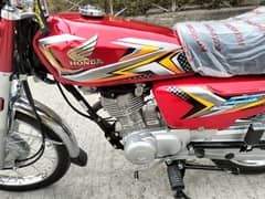 Honda CG125 model 2025 Islamabad number