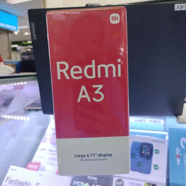 New Box Pack Redmi A3x Mobile (Delivery payment) (COD payment) 2