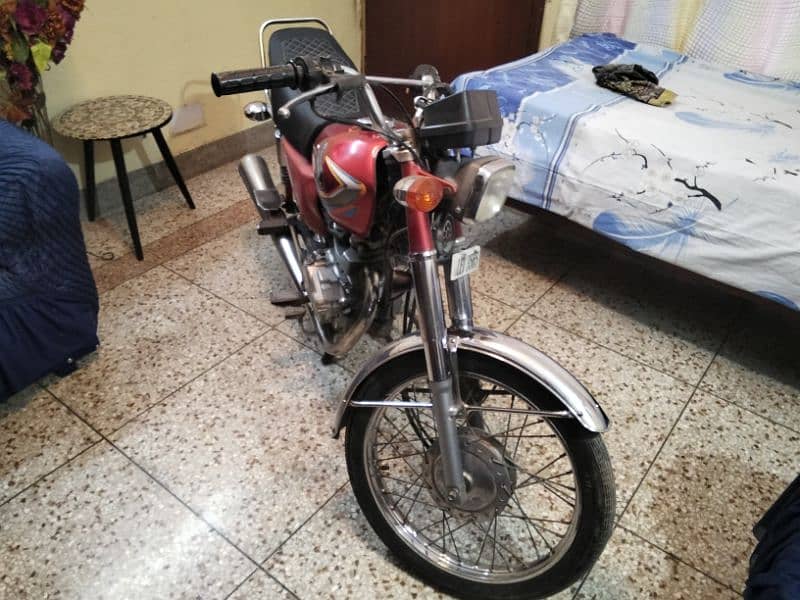 Honda CG125 registered 2008 1