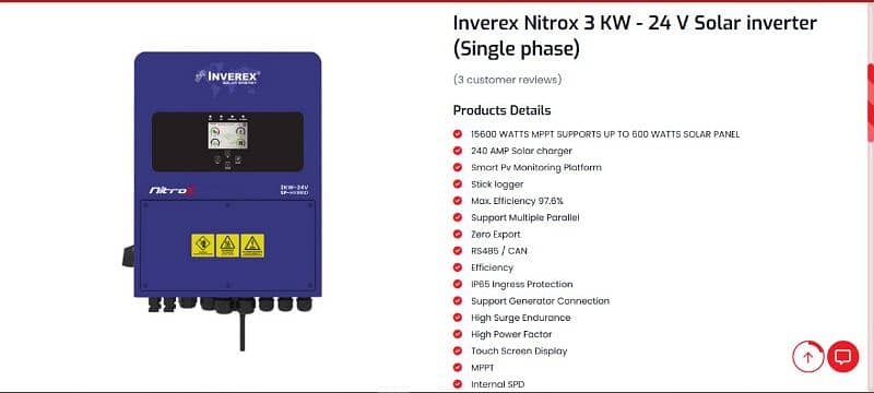 inverex nitrox 3kw hybrid 0