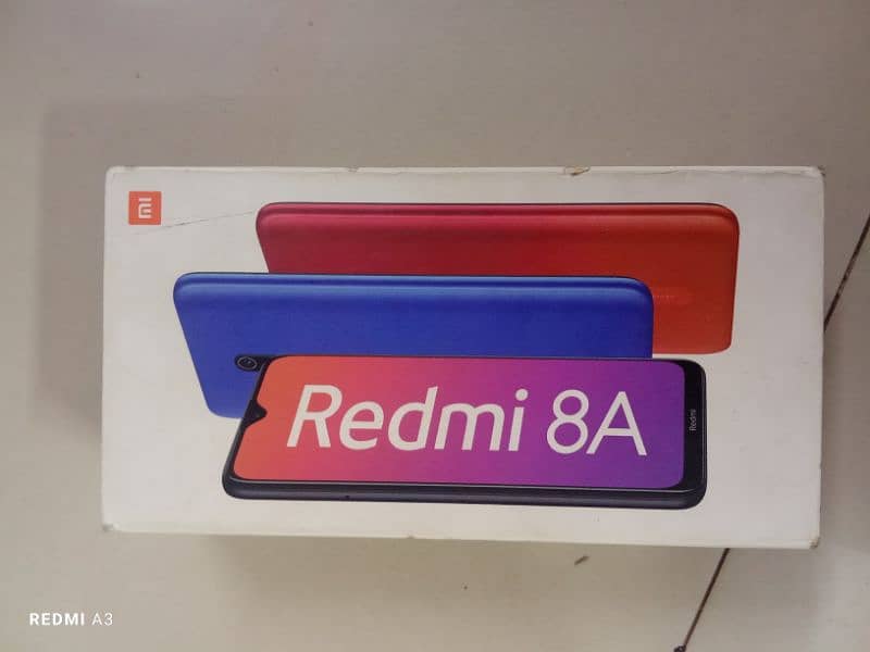 redmi 8a with box 0