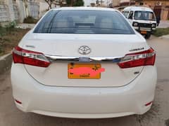 Toyota Corolla GLI 2016 b2b  full original manual