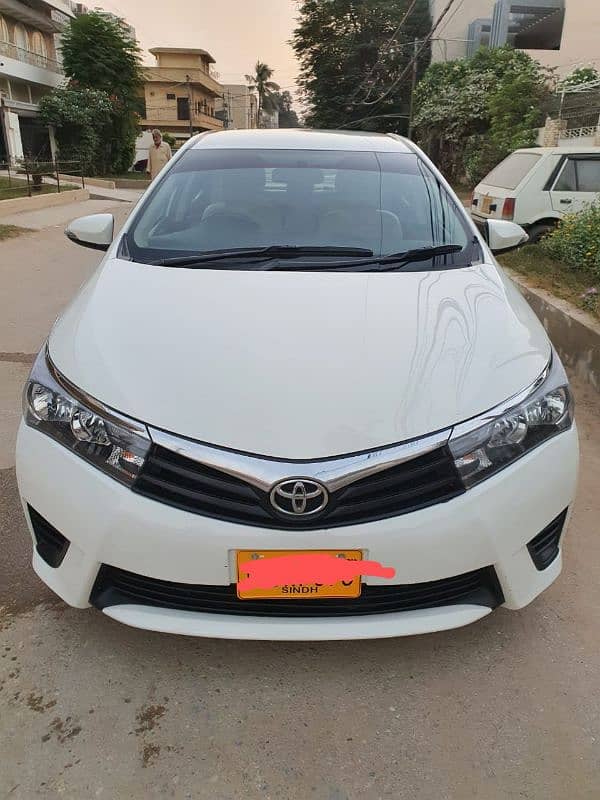 Toyota Corolla GLI 2016 b2b  full original manual 2