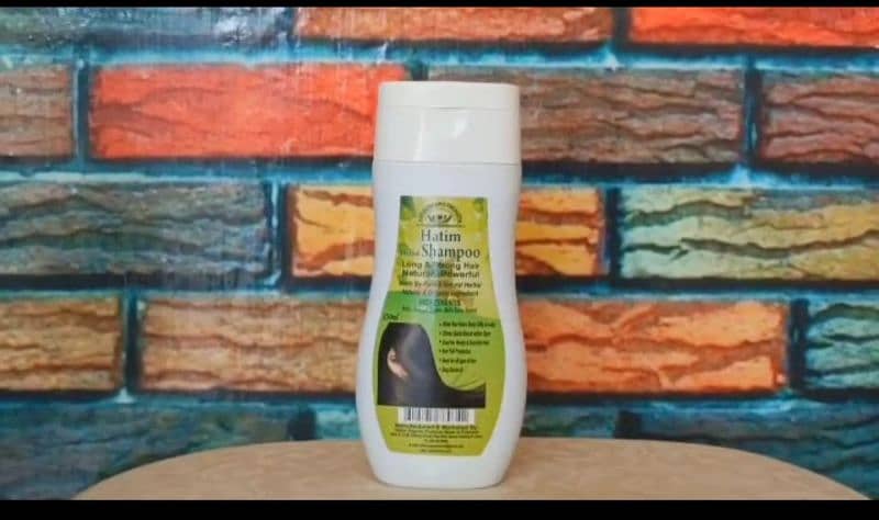 Hatim organic hair oil and Hatim herbal shampoo 5