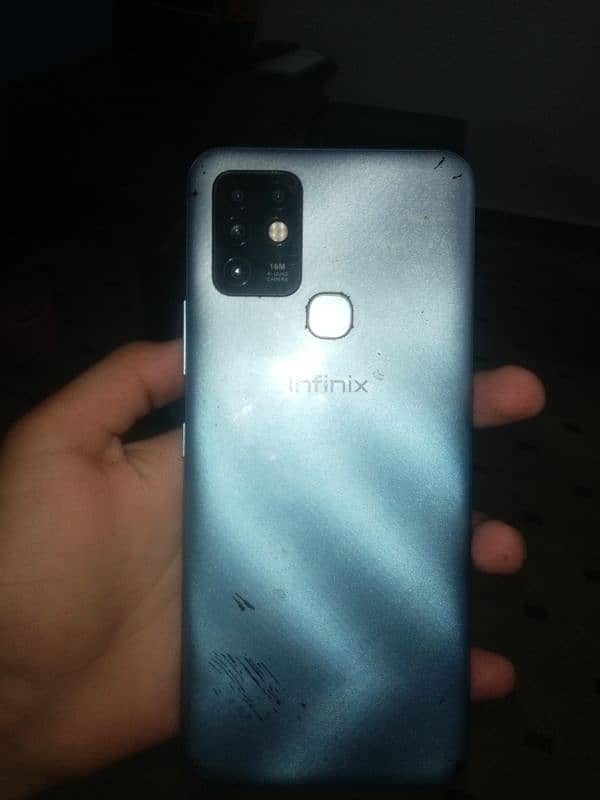 Infinix hot 10 no box no charger only phone 4 64 gb 03354932708 4