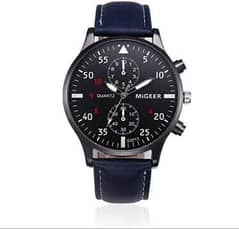 Men Watches  Casual Business Chronograph Analog Quartz Wristwatch