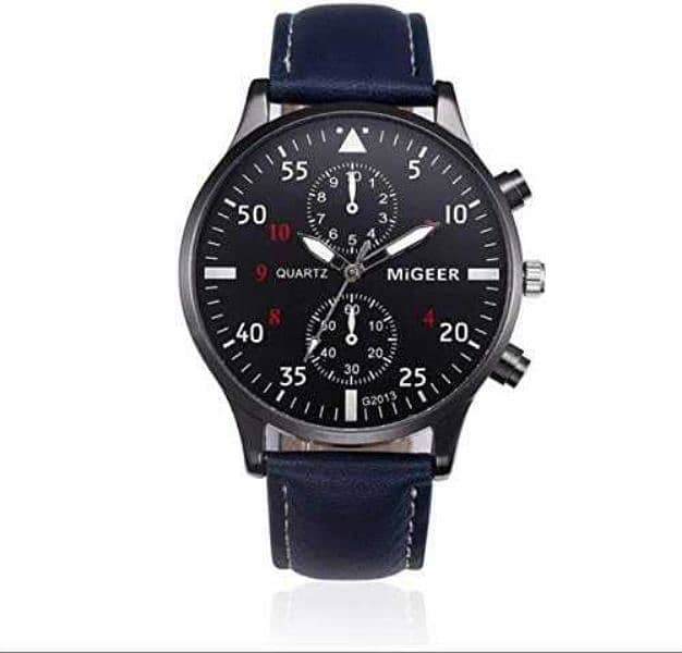 Men Watches  Casual Business Chronograph Analog Quartz Wristwatch 0