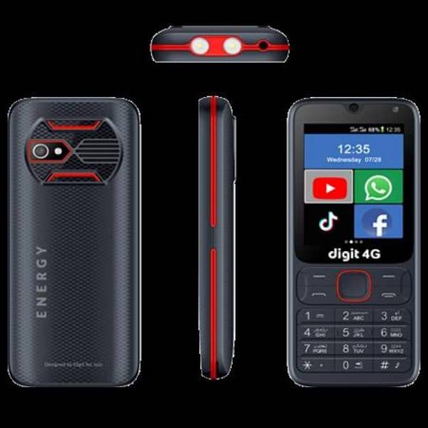 Digit 4g energy touch screen 0