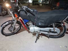 Honda CG125 2017 Euro2 Black color