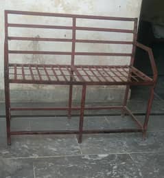 2 x 2seater iron sofa for sale