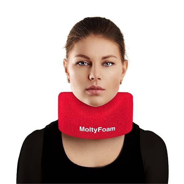 Molty Ortho Cervical Collar - Neck Support for Pain Relief and Comfort 2