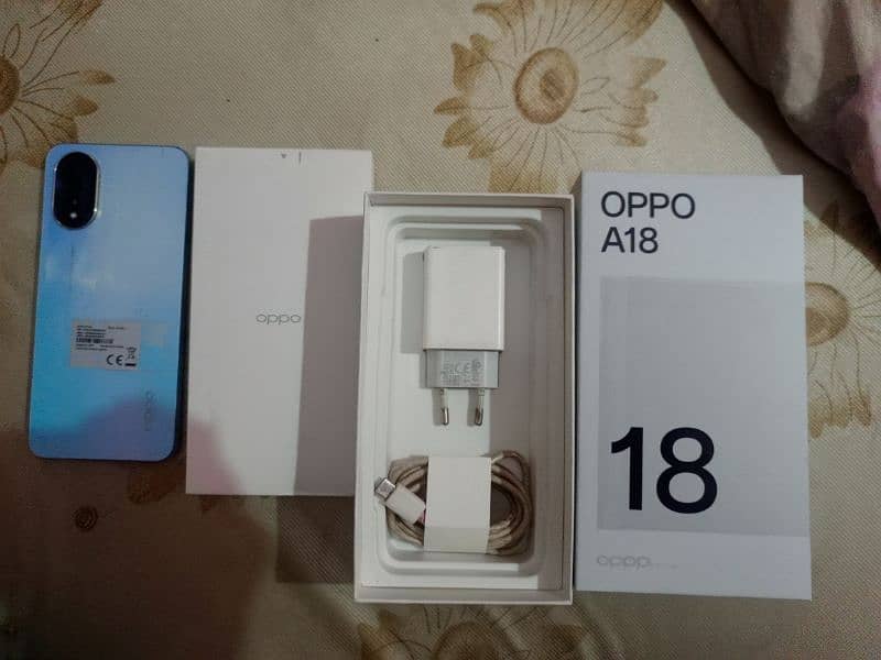 Oppo A18 4GB 128Gb Complete Box 5