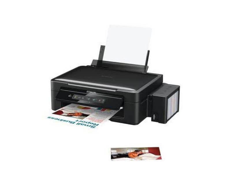 Epson L 355 Wi-Fi printer color black print all in one printer 1