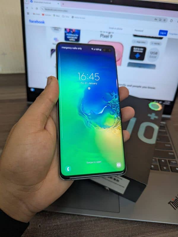 Samsung S10 plus condition 10/10 same like new with box 2