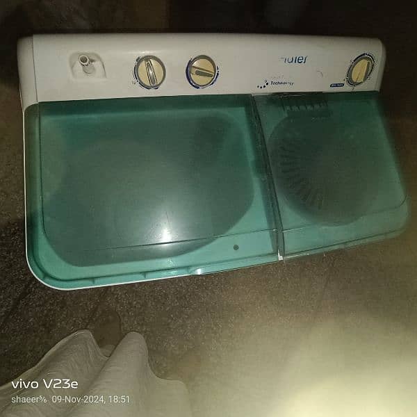 Haier washing machine 1